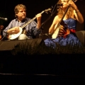 Mrs. Agibale Washburn and Bela Fleck