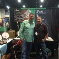 Steve Dilling in our booth - IBMA 2014