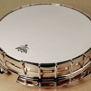 Banjo pot with two piece flange