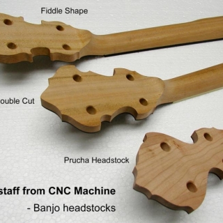 Banjo head shapes