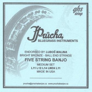 Five String Banjo Medium Set  L11 L12 L14 LW24 L11