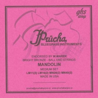 Mandolin Medium Set LM11(2) LM16(2) MN26(2) MN40(2)