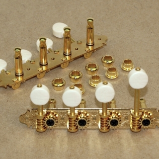 Mandolin reverse tuning machine - gold